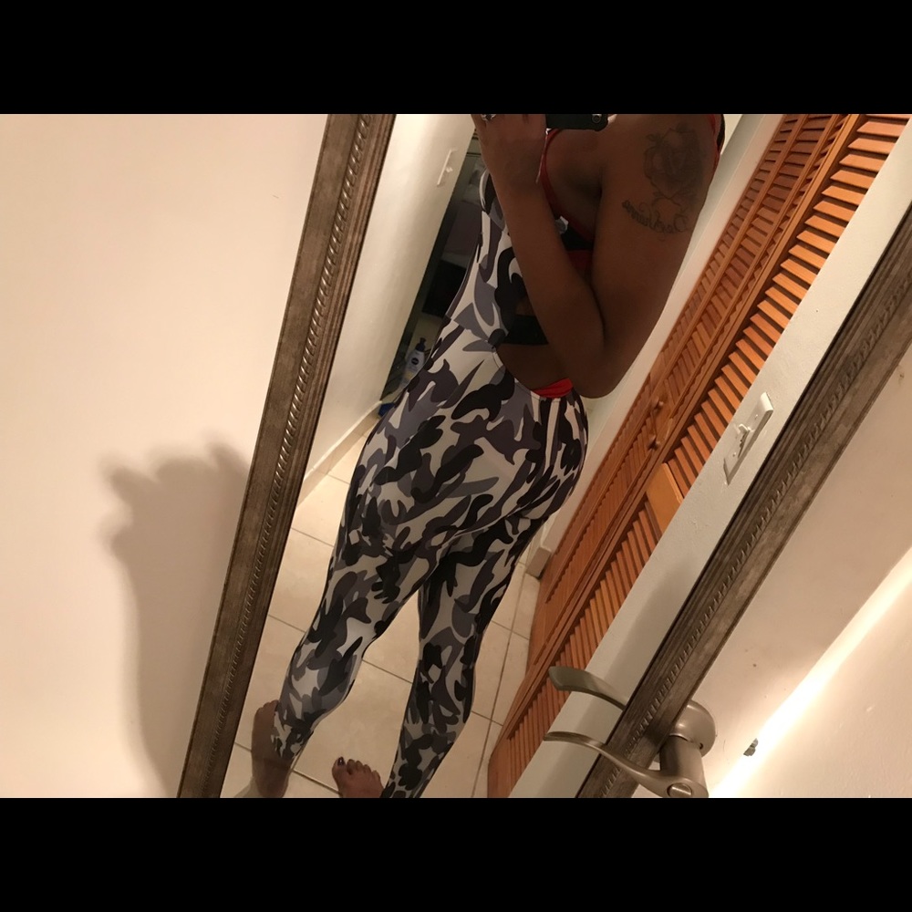 Women’s bodycon work out one piece